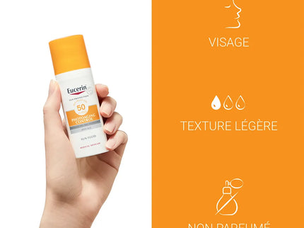 EUCERIN SUN PROTECTION SPF50 Fluide Solaire Anti-Âge - 50ml