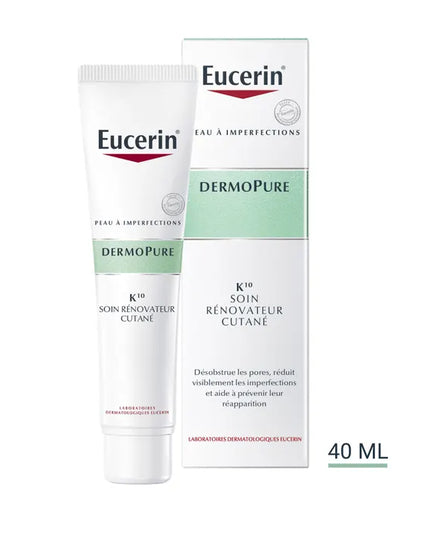 EUCERIN DERMOPURE K10 Soin Rénovateur Cutané - 40ml - Nymphora