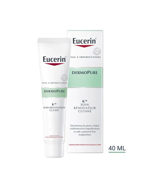 EUCERIN DERMOPURE K10 Soin Rénovateur Cutané - 40ml - Nymphora