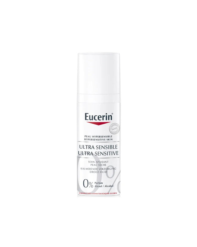 EUCERIN ULTRASENSIBLE Soin Apaisant Peau Sèche - 50ml - Nymphora