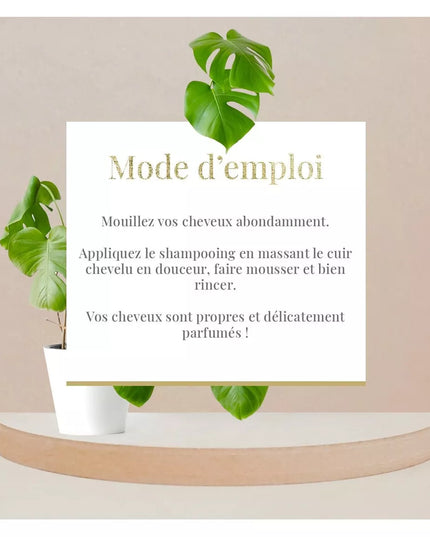 Shampoing réparateur et nutritif - Kératine - Nymphora