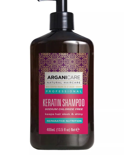 Shampoing réparateur et nutritif - Kératine - Nymphora