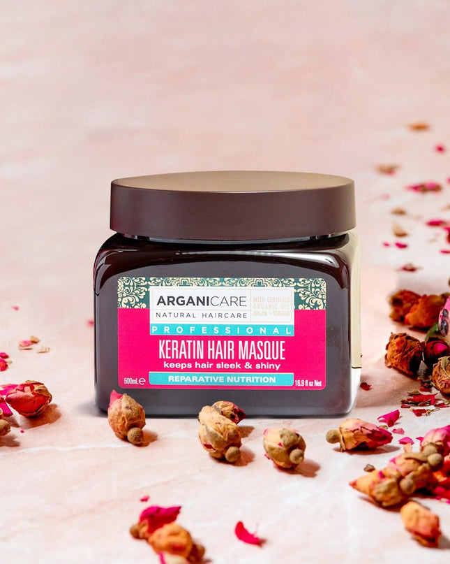 ARGANICARE Masque réparateur et nutritif - Kératine - Nymphora