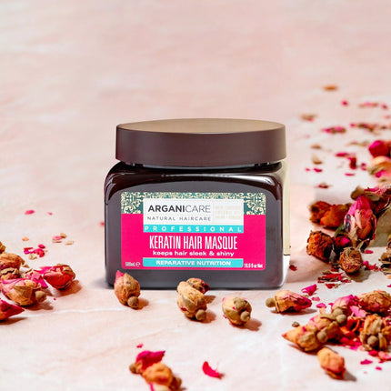 ARGANICARE Masque réparateur et nutritif - Kératine - Nymphora