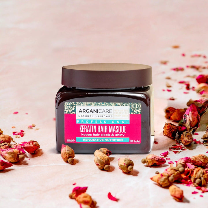 ARGANICARE Masque réparateur et nutritif - Kératine - Nymphora