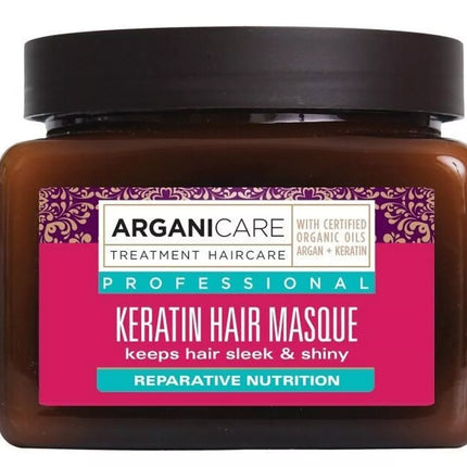 ARGANICARE Masque réparateur et nutritif - Kératine - Nymphora