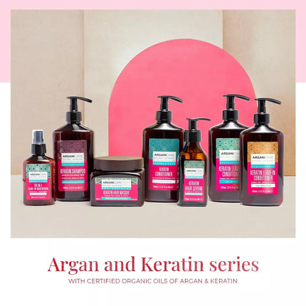 ARGANICARE Masque réparateur et nutritif - Kératine - Nymphora