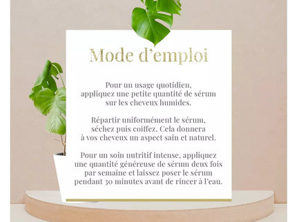 Arganicare SÉRUM RÉPARATEUR ET NUTRITIF A la Kératine Bio 100 mL