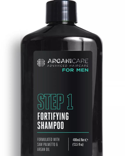 ARGANICARE Shampoing antichûte de cheveux - Étape 1 - Homme - Nymphora