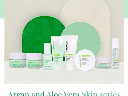ARGANICARE Crème de nuit nourrissante et régénérante - Tous types de peaux - Aloe Vera