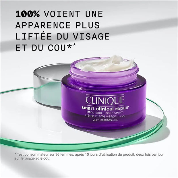 CLINIQUE SMART CLINICAL REPAIR Crème Liftante Visage + Cou - 50ml - Nymphora