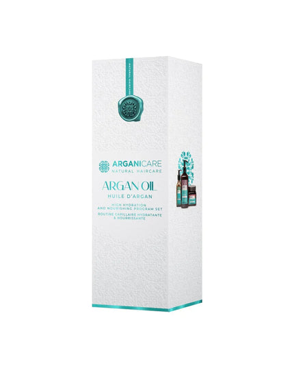 Coffret ultra-nourrissant - Argan & karité - Cheveux bouclés - 3 prod - Nymphora