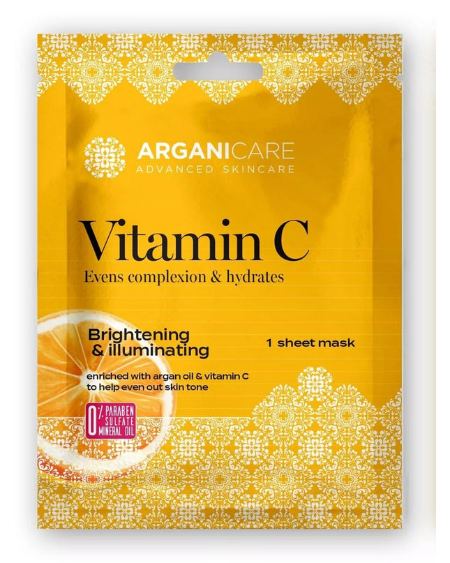 Masque tissu illuminateur d’éclat à la vitamine C NaN Masque tissu illuminateur d’éclat à la vitamine C - Nymphora