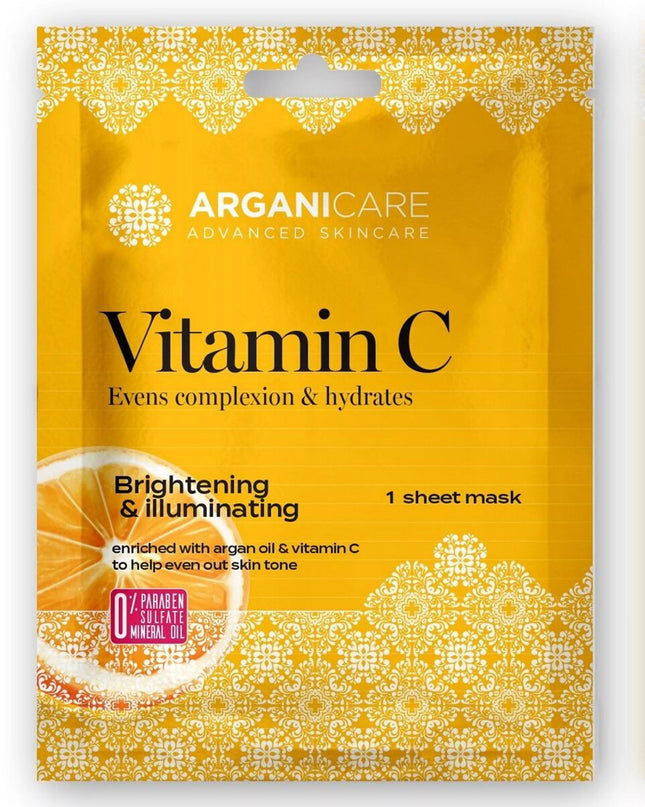 Masque tissu illuminateur d’éclat à la vitamine C NaN Masque tissu illuminateur d’éclat à la vitamine C - Nymphora