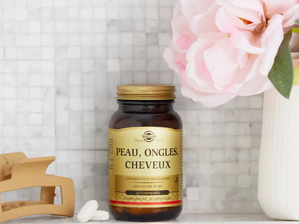 SOLGAR PEAU ONGLES CHEVEUX - 60 Comprimés