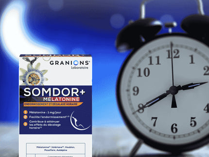 GRANIONS SOMDOR+ MÉLATONINE - 15 comprimés
