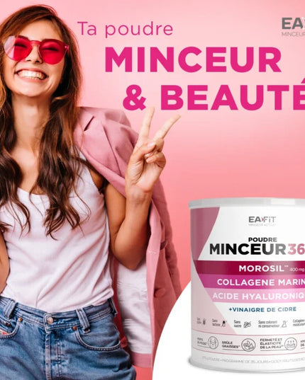 EAFIT MINCEUR 360 Poudre Morosil - 200g Compléments alimentaires - Nymphora