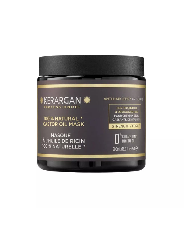 Kerargan - Masque Anti-Chute à l'Huile de Ricin - 500ml - Nymphora