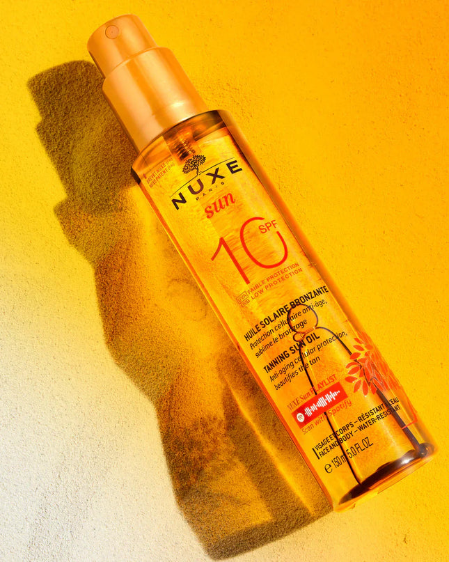 NUXE SUN Huile Solaire Bronzante SPF10 - 150ml - Nymphora