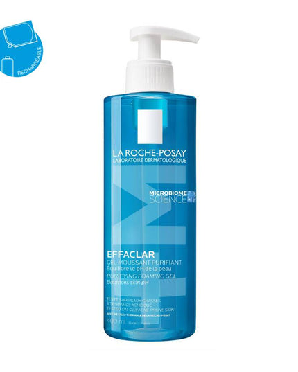 EFFACLAR Gel Moussant Purifiant - 400ml LA ROCHE POSAY - Nymphora