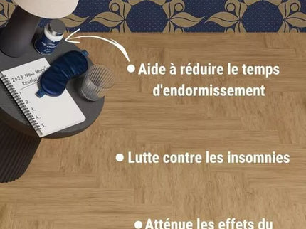 MÉLATONINE 1,9MG - 1 an d’Approvisionnement 365 Comprimés - Endormissement, Sommeil, Jetlag - Fabriqué en France