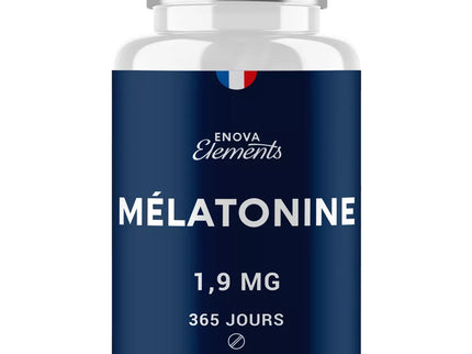 MÉLATONINE 1,9MG - 1 an d’Approvisionnement 365 Comprimés - Endormissement, Sommeil, Jetlag - Fabriqué en France