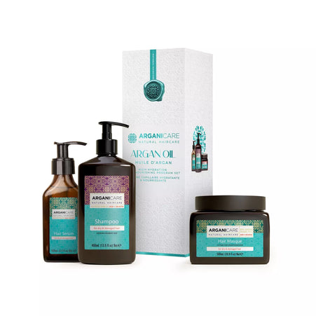 Coffret ultra-nourrissant - Argan & karité - Cheveux bouclés - 3 prod