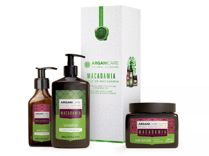 ARGANICARE Coffret Trio - Rituel à l'Huile de Macadamia