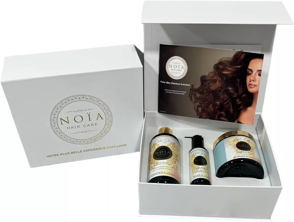NOÏA HAIRCARE Coffret prestige Trio Detox + Peigne de voyage