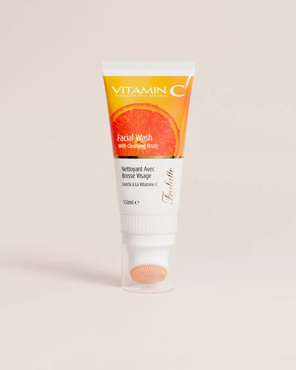 ARGANICARE Nettoyant avec brosse visage enrichi à la Vitamine C - Nymphora