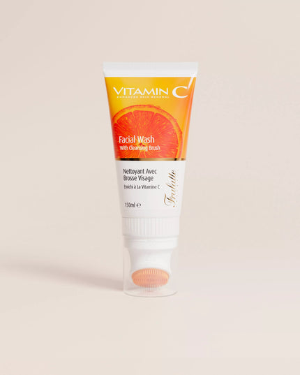 ARGANICARE Nettoyant avec brosse visage enrichi à la Vitamine C - Nymphora