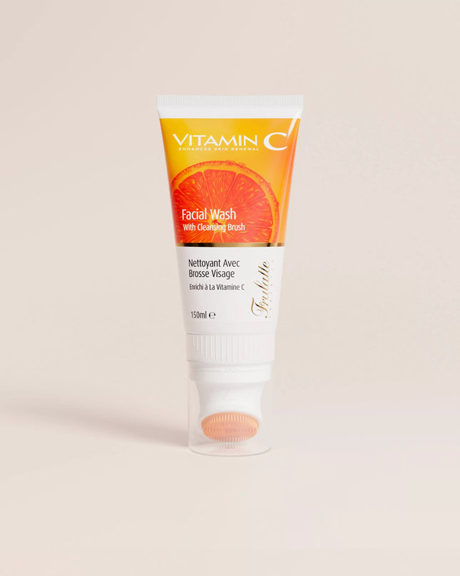 ARGANICARE Nettoyant avec brosse visage enrichi à la Vitamine C - Nymphora