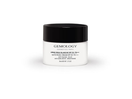 GEMOLOGY PERLE BLANCHE Crème Visage SPF30 PA+++ Anti Tâches - 50ml