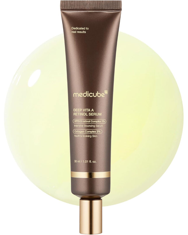 Nouveauté ! MEDICUBE – Sérum de Nuit Concentré au Rétinol Encapsulé 30ml - Nymphora