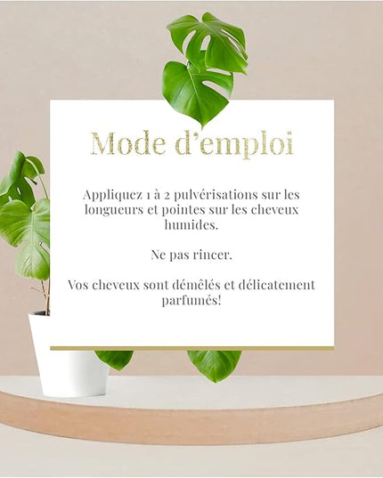 ARGANICARE Spray réparateur 10-en-1 sans-rinçage - Ricin - Nymphora