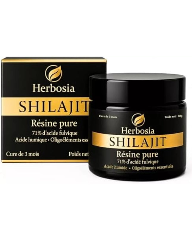 HERBOSIA Shilajit Himalaya Naturel 50 g - Nymphora