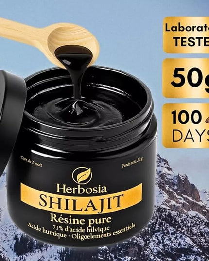 HERBOSIA Shilajit Himalaya Naturel 50 g - Nymphora
