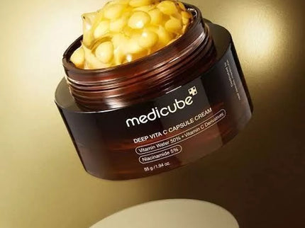 Nouveauté ! MEDICUBE – Deep C Capsule Cream 55g - Crème Éclat Anti-Taches à la Vitamine C