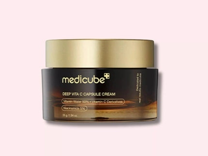 Nouveauté ! MEDICUBE – Deep C Capsule Cream 55g - Crème Éclat Anti-Taches à la Vitamine C