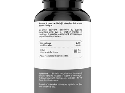 Nouveauté ! Shilajit - 60 gélules