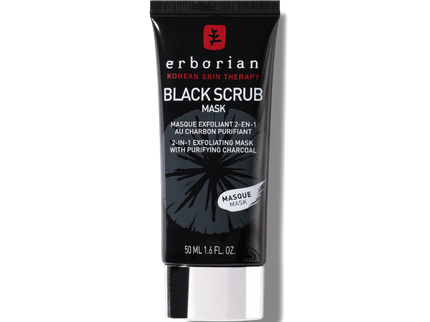 ERBORIAN BLACK SCRUB Masque au Charbon 50ml