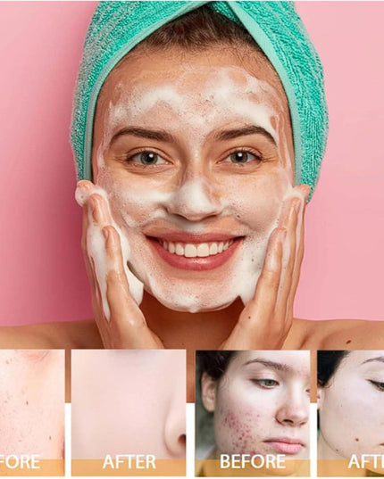 ARGANICARE Nettoyant avec brosse visage enrichi à la Vitamine C - Nymphora