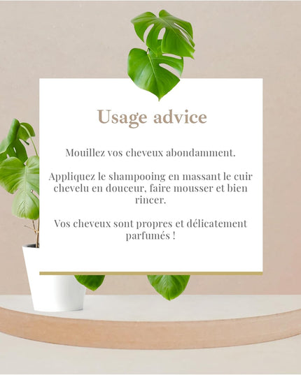ARGANICARE Shampoing antichûte de cheveux - Étape 1 - Homme - Nymphora