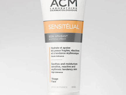ACM SENSITÉLIAL Soin Apaisant Visage Peaux Réactives - 40ml