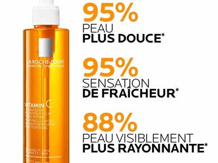 VITAMIN C Gel Moussant Rénovateur Éclat Pores Affinés - 200ml LA ROCHE POSAY