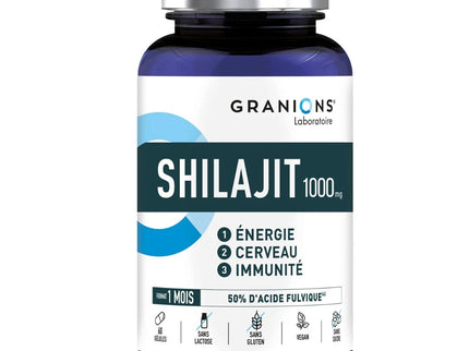 GRANIONS SHILAJIT 1000mg - 60 Gélules