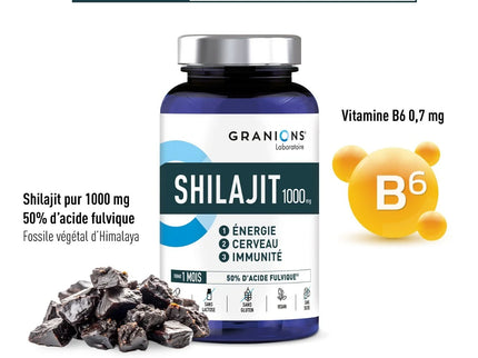 GRANIONS SHILAJIT 1000mg - 60 Gélules