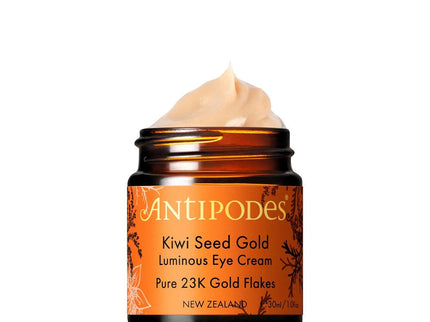 ANTIPODES KIWI SEED GOLD Crème Contour des Yeux Eclat - 30ml