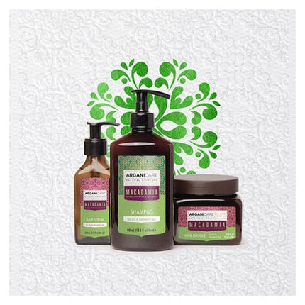 ARGANICARE Coffret Trio - Rituel à l'Huile de Macadamia - Nymphora