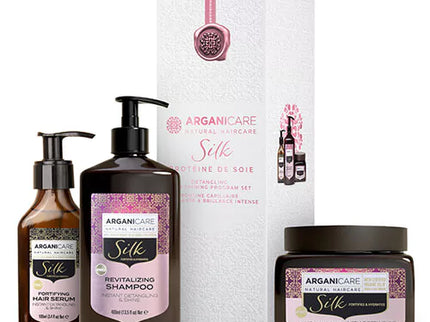 Arganicare Coffret Trio Lissant & Brillance Protéine de Soie